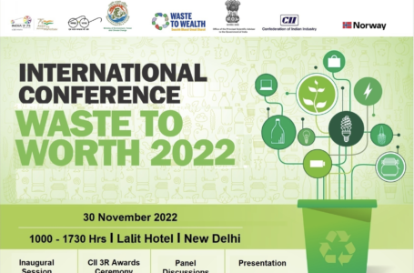 CII’s International Waste to Worth conference in Delhi on Nov 30